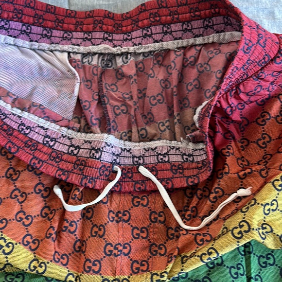 Rainbow Gucci bathing suit - Picture 3 of 4